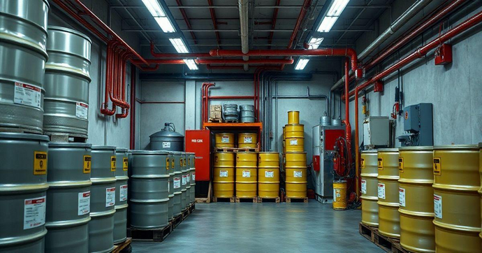 Armazenamento Seguro de Produtos Qu&iacute;micos