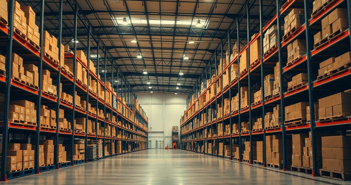 Armazenagem e Controle de Estoque Eficientes