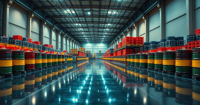 Armazenamento de Produtos Qu&iacute;micos: Pr&aacute;ticas Seguras e Eficientes para sua Ind&uacute;stria