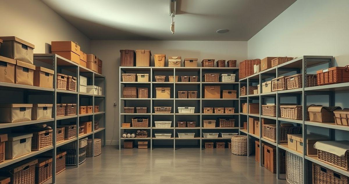 Espa&ccedil;o Dep&oacute;sito: Como Organizar e Maximizar Seu Armazenamento em Casa
